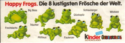 Happy Frogs  1985/1986