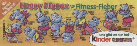Happy Hippos im Fitness-Fieber  1990/1991