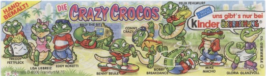 Die Crazy Crocos  1992/1993