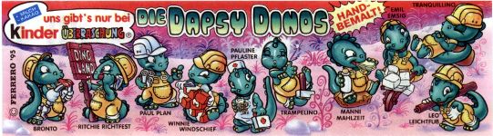 Die Dapsy Dinos  1994/1995