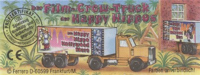 Der Film-Crew-Truck der Happy Hippos  1997/1998