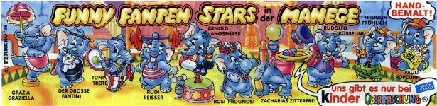 Funny Fanten Stars in der Manege  1998/1999