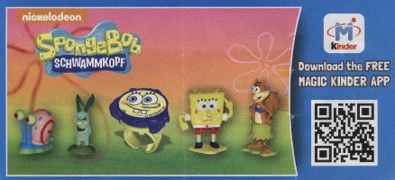 Spongebob Schwammkopf - Serie aus dem Kinder Joy 2015