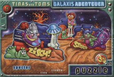 Puzzle Tinas und Toms Galaxis Abenteuer  2001/2002
