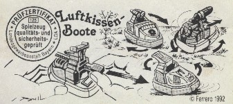 Luftkissen-Boote  1992/1993