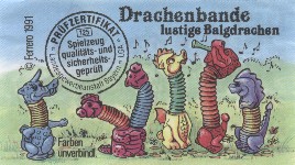 Drachenbande lustige Balgdrachen  1991/1992