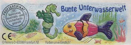Bunte Unterwasserwelt  1995/1996