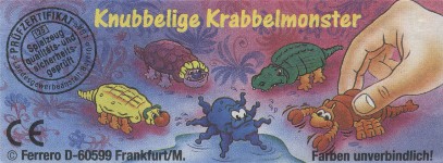 Knubbelige Krabbelmonster  1996/1997