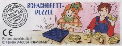 Schachbrett-Puzzle  2000/2001