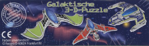 Galaktische 3-D-Puzzle  2002/2003