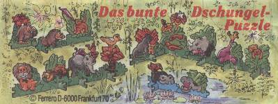 Das bunte Dschungel-Puzzle  1992/1993