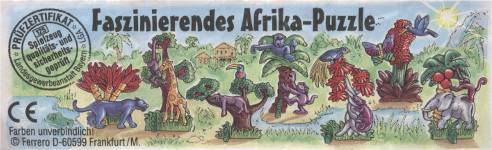 Faszinierendes Afrika-Puzzle  1995/1996