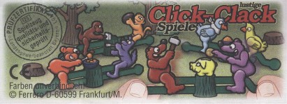 Lustige Click-Clack Spiele  1998/1999