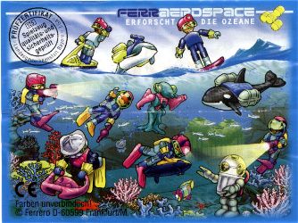 Ferraerospace erforscht die Ozeane  1998/1999