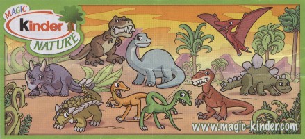 Kinder Nature Dinosaurier 2010/2011