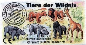 Tiere der Wildnis  1995/1996