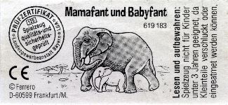 Mamafant und Babyfant  1997/1998