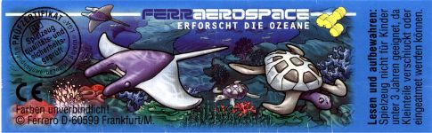 Ferraerospace erforscht die Ozeane  1998/1999
