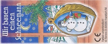 Wir bauen einen Schneemann - Weihnachten 1998