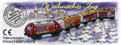 Weihnachts-Zug  Weihnachten 1999