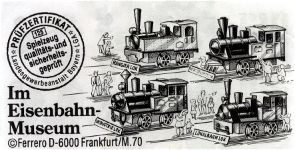 Im Eisenbahn-Museum  1993/1994