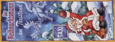 Der Weihnachtsmann...am Taxistand  Weihnachten 2002
